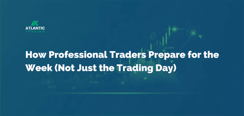 Image of "How Professional Traders Prepare for the Week" blog article header