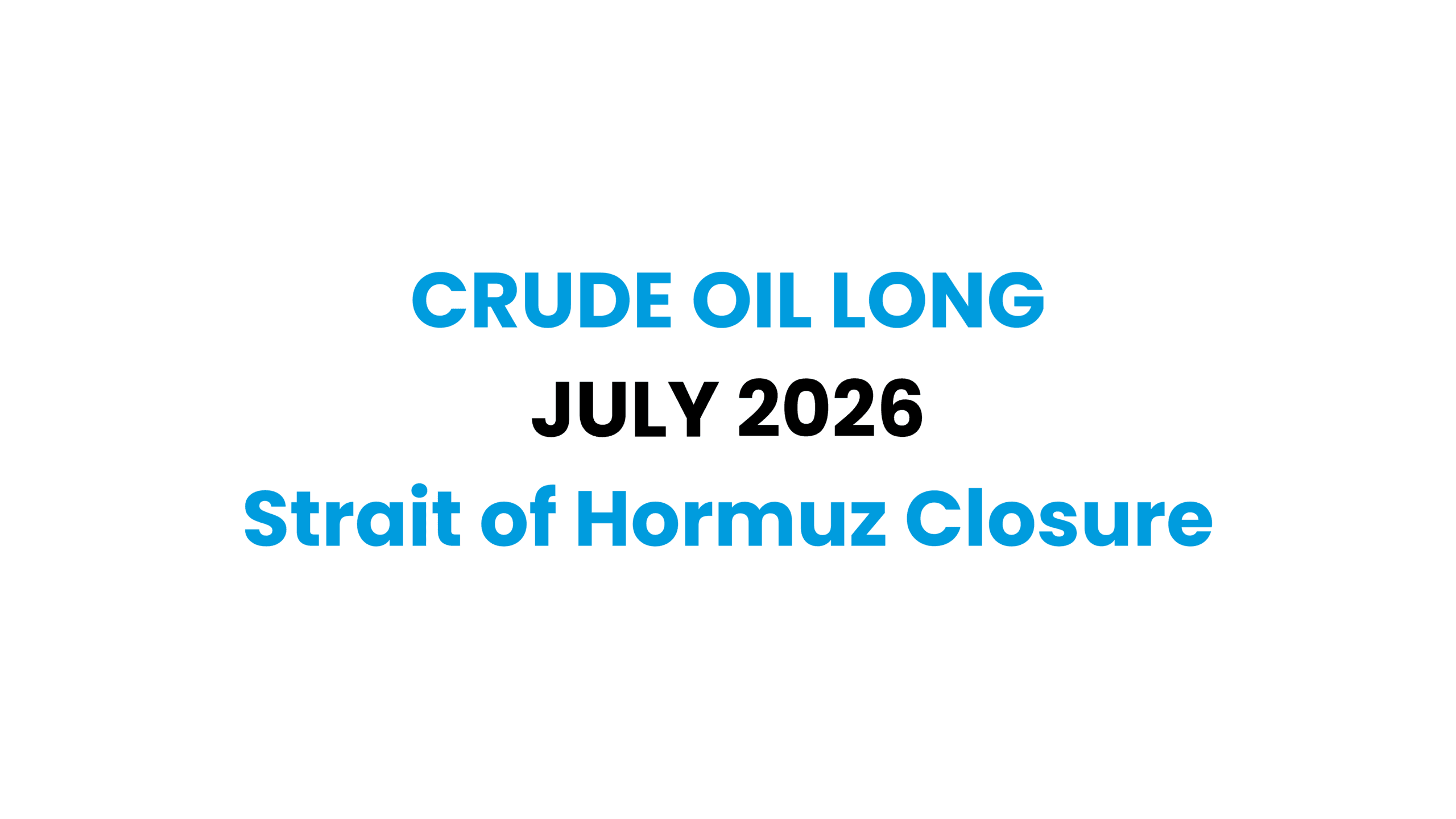 Crude Oil Long (Thumbnail Image)